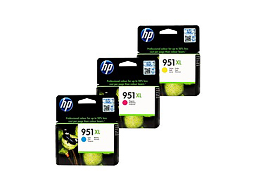 HP 951 XL RENKLİ KARTUŞ ORJİNAL