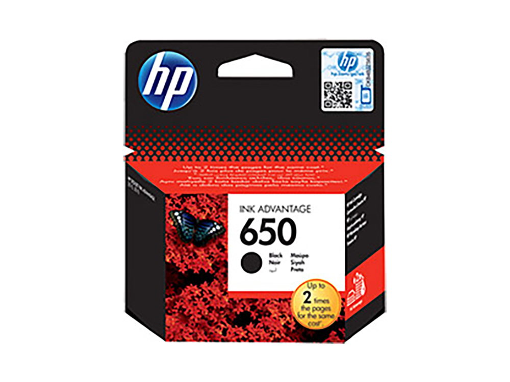 HP 650 SİYAH KARTUŞ ORJİNAL