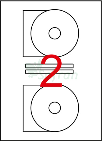 SAFRAN LAZER ETİKET 116 X 41