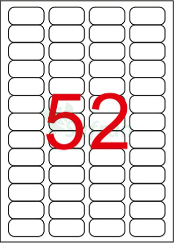 ŞEFFAF LAZER ETİKET 46.4 X 21.2