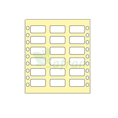 SÜREKLİ FORM BİLGİSAYAR ETİKETİ  20 X 55