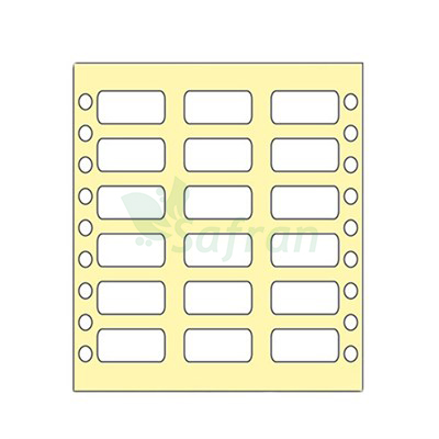 SÜREKLİ FORM BİLGİSAYAR ETİKETİ  35 X 55