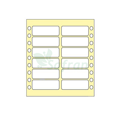 SÜREKLİ FORM BİLGİSAYAR ETİKETİ  35 X 97